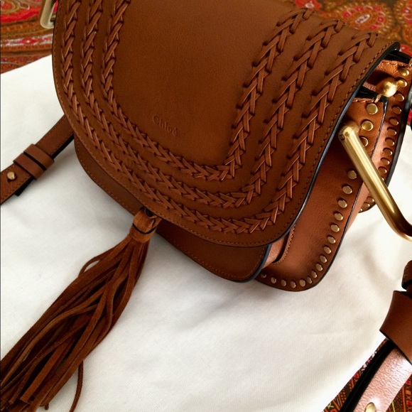 Chloe Handbags - Medium Hudson bag in caramel brown